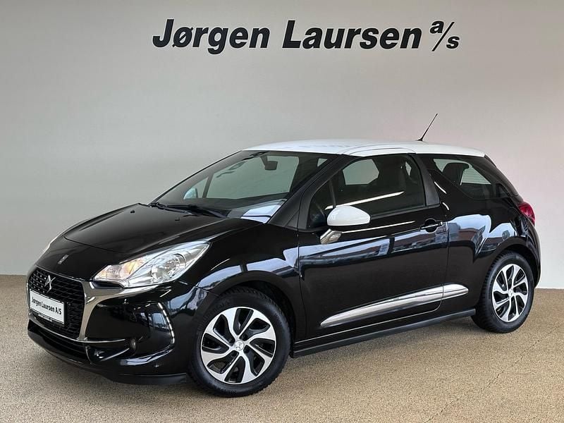 Sortmetal Brugt 2018 DS Automobiles DS3 Style Hatchback | 69.800 kr. (Fair pris) - Billede 1/4