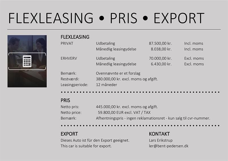 Obsidiansort metallak Brugt 2020 Mercedes GLE400 AMG line SUV | 445.000 kr. - Billede 1/4