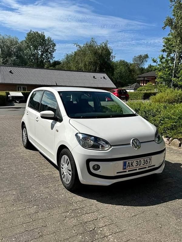 Hvid Brugt 2014 VW up! Hatchback | 62.000 kr. (Lidt for dyr) - Billede 1/4