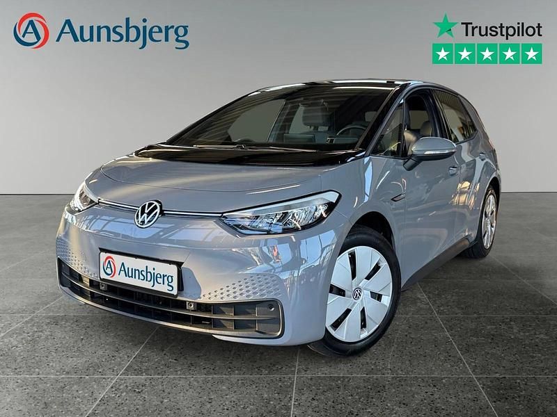Grå Brugt 2022 VW ID.3 Pure Hatchback | 159.500 kr. (Fair pris) - Billede 1/4