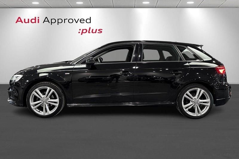 Brugt Audi A3 Sportback Sport 150 HK (110 kW) 2019 Sort Hatchback
