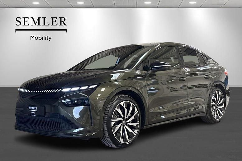 Grønmetal Brugt 2025 Skoda Enyaq iV SportLine SUV | 419.900 kr. - Billede 1/4