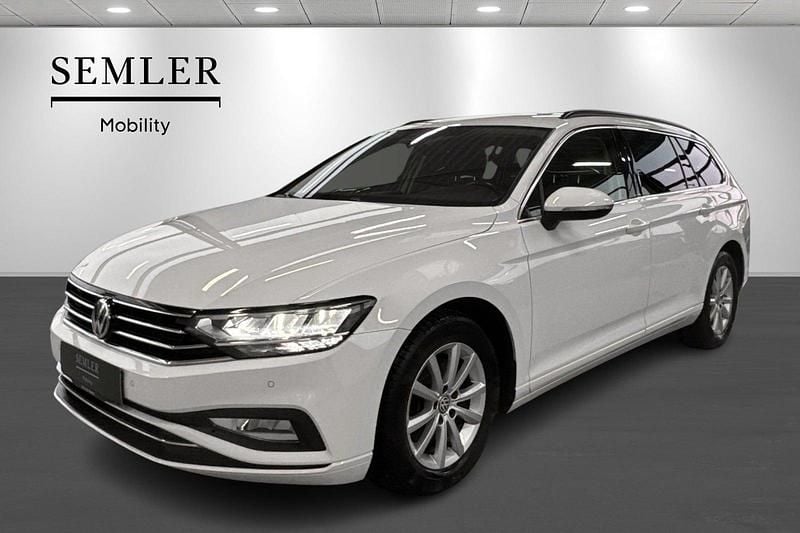 Hvidmetal Brugt 2019 VW Passat Business+ Stationcar | 219.900 kr. (Fair pris) - Billede 1/4