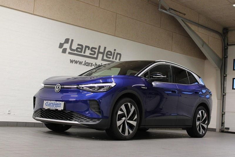 Mørkblåmetal Brugt 2021 VW ID.4 Pro Performance SUV | 204.800 kr. (Super pris) - Billede 1/4
