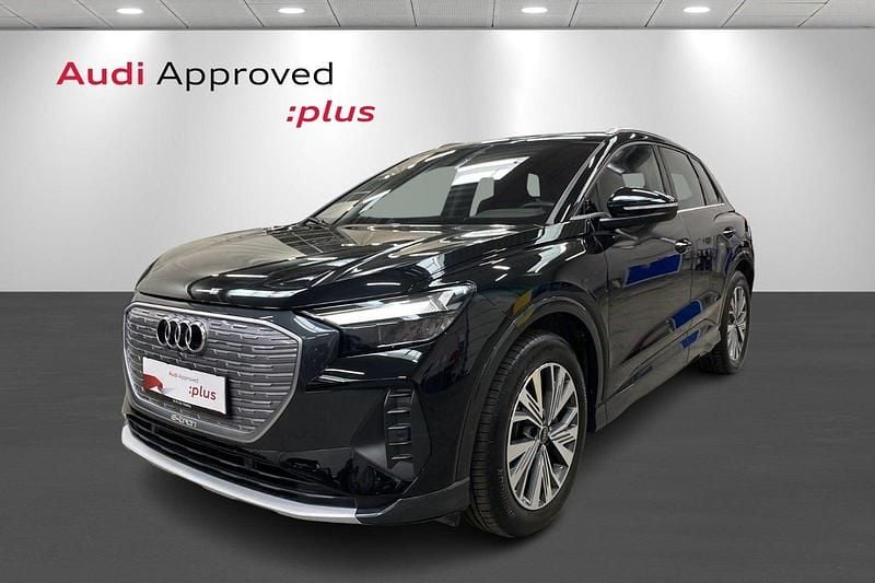 Sortmetal Brugt 2024 Audi Q4 e-tron Advanced Plus SUV | 369.900 kr. - Billede 1/4