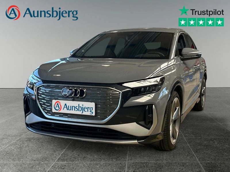 Gråmetal Brugt 2023 Audi Q4 Sportback e-tron SUV | 339.500 kr. (Fair pris) - Billede 1/4