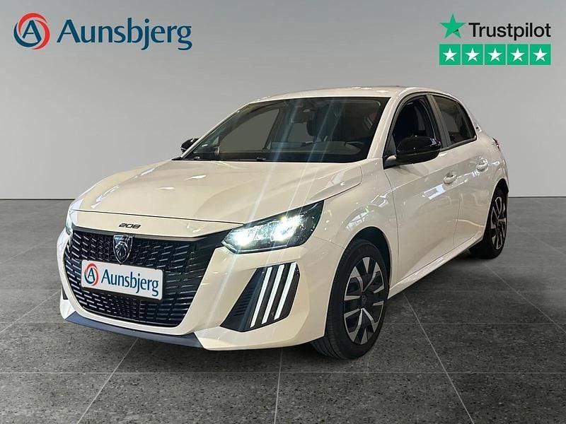 Hvid Brugt 2025 Peugeot e-208 Style Hatchback | 164.500 kr. (Fair pris) - Billede 1/4