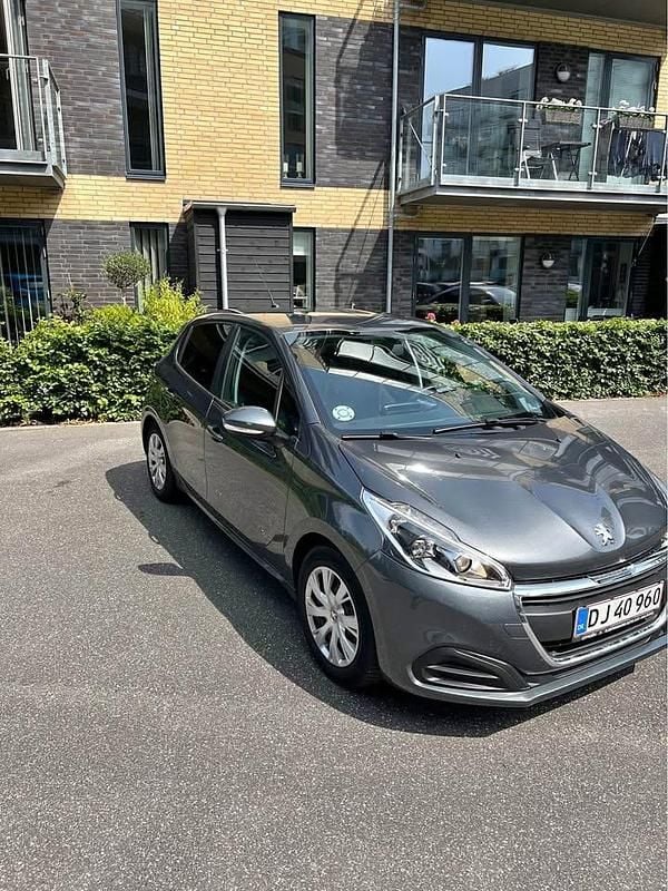 Brugt Peugeot 208 Active 82 HK (60 kW) 2017 Grå Hatchback