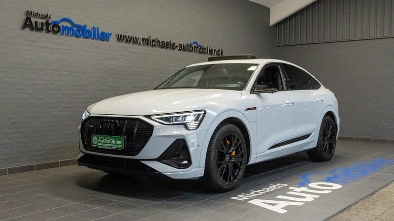 Hvidmetal Brugt 2022 Audi e-tron Black Edition SUV | 469.900 kr. (Dyr) - Billede 1/4