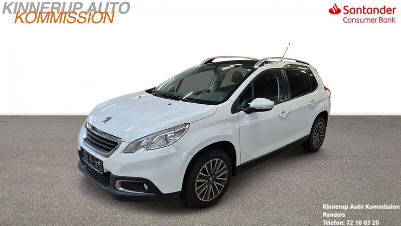 Hvid metal Brugt 2014 Peugeot 2008 SUV | 37.900 kr. (Fair pris) - Billede 1/4