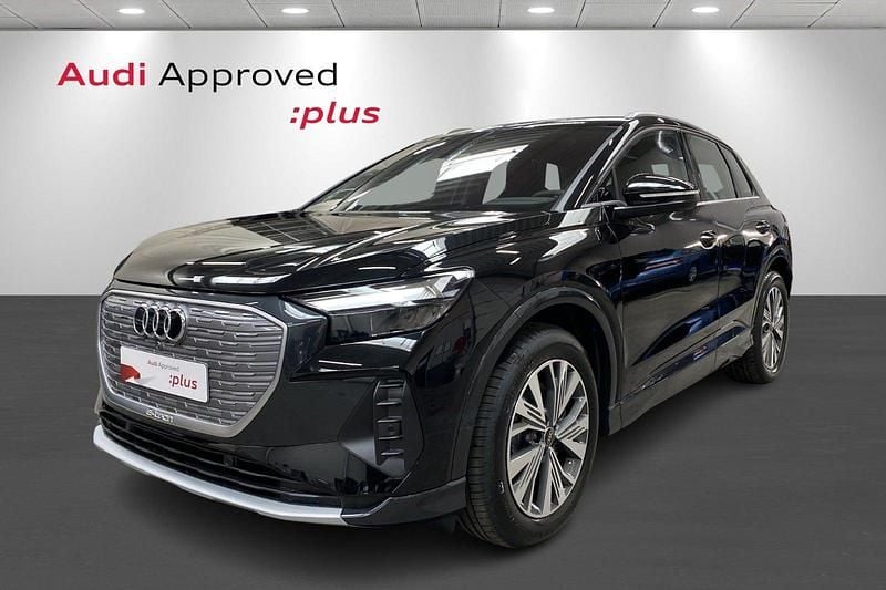Sortmetal Brugt 2025 Audi Q4 e-tron Advanced SUV | 409.900 kr. - Billede 1/4