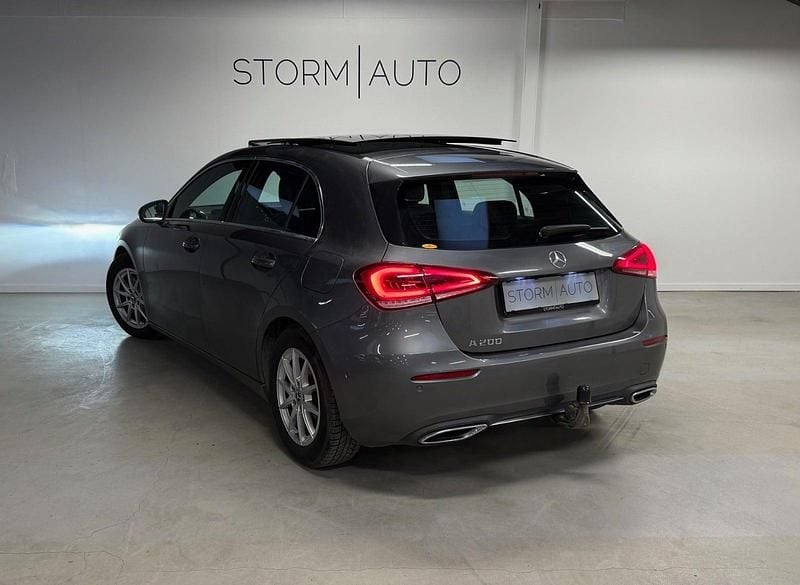 Brugt Mercedes A200 Progressive 163 HK (119 kW) 2019 Gråmetal Hatchback