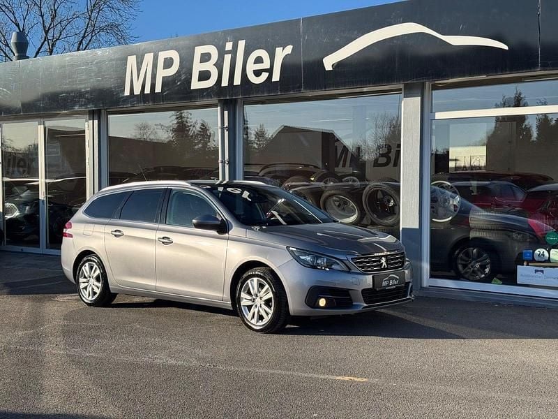 Gråmetal Brugt 2017 Peugeot 308 Allure Sky Stationcar | 79.700 kr. (Fair pris) - Billede 1/4