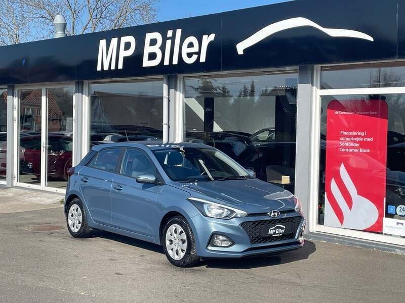 Blå Brugt 2019 Hyundai i20 Trend Hatchback | 89.800 kr. (Fair pris) - Billede 1/4
