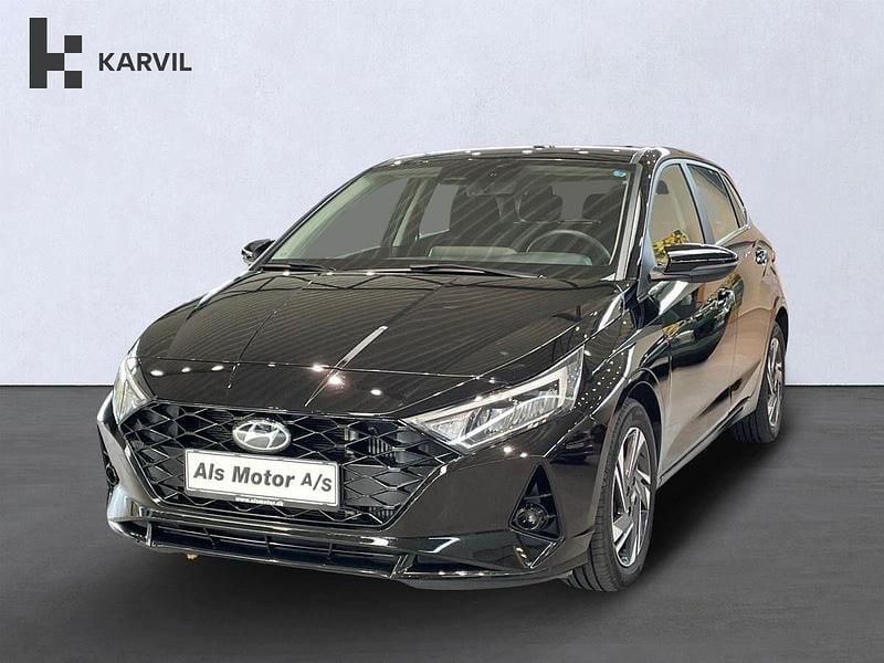 Phantom black Brugt 2023 Hyundai i20 Advanced Hatchback | 169.900 kr. (Fair pris) - Billede 1/4