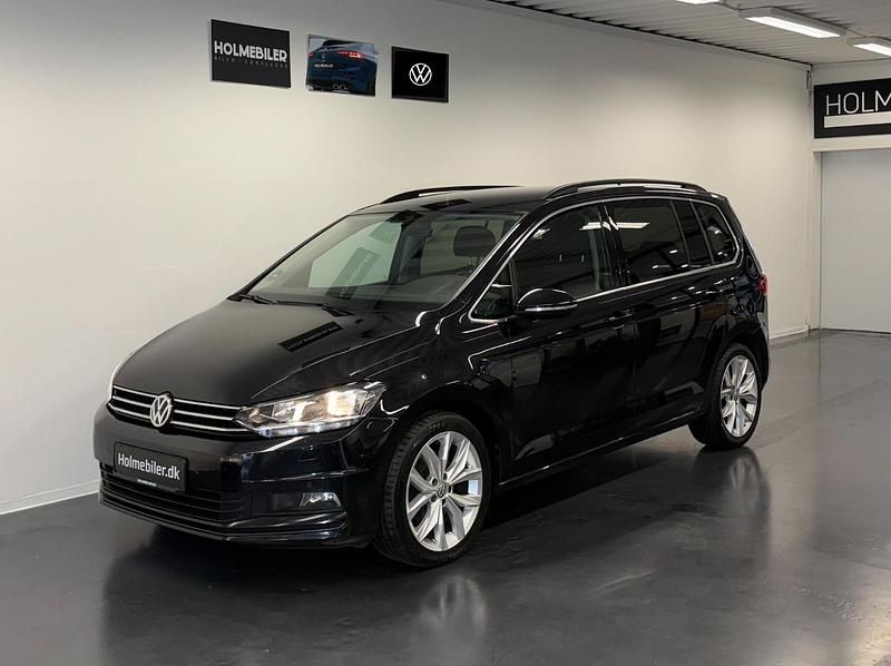 Sort Brugt 2018 VW Touran Comfortline MPV | 174.800 kr. (Fair pris) - Billede 1/4
