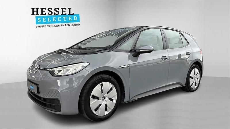Moonstone grey Brugt 2021 VW ID.3 Pro Hatchback | 154.800 kr. (God pris) - Billede 1/4