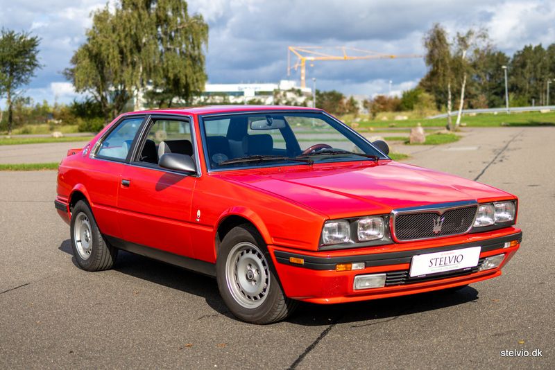 Brugt Maserati Biturbo 219 HK (161 kW) 1988 Rød