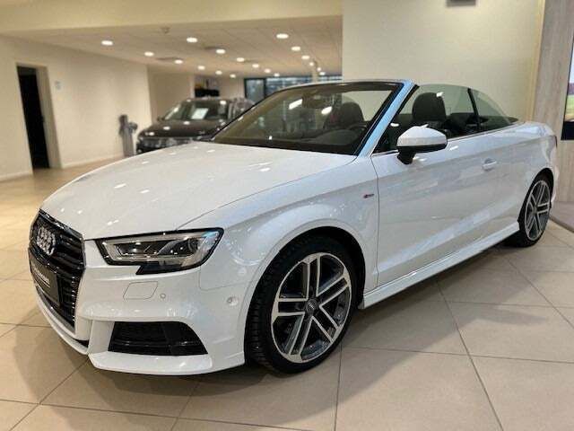 Farve: hvidmetal Brugt 2016 Audi A3 Sport Cabriolet | 359.799 kr. - Billede 1/4