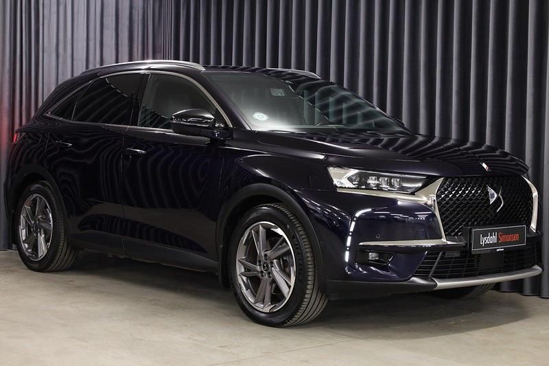 Mørkblåmetal Brugt 2022 DS Automobiles DS7 Crossback Rivoli SUV | 279.900 kr. - Billede 1/4