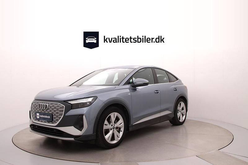 Brugt Audi Q4 e-tron S-Line 150 kW (204 HK) 2021 Lysblåmetal SUV