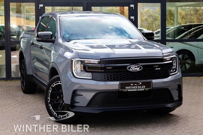 Grå Brugt 2025 Ford Ranger Afhentning | 439.900 kr. - Billede 1/4