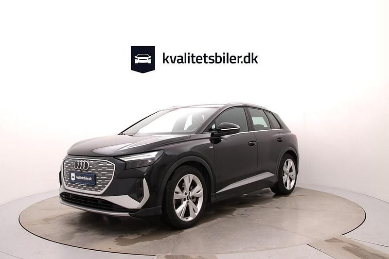 Sortmetal Brugt 2022 Audi Q4 e-tron S-Line SUV | 274.900 kr. (God pris) - Billede 1/4