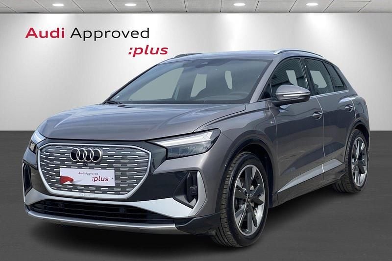 Gråmetal Brugt 2023 Audi Q4 e-tron S-Line SUV | 329.900 kr. - Billede 1/4