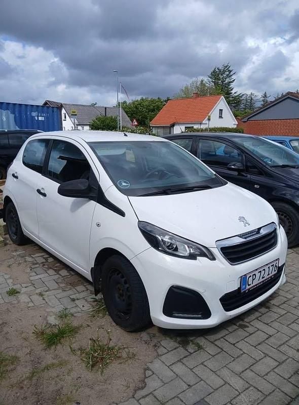 Hvid Brugt 2014 Peugeot 108 Hatchback | 29.800 kr. - Billede 1/4