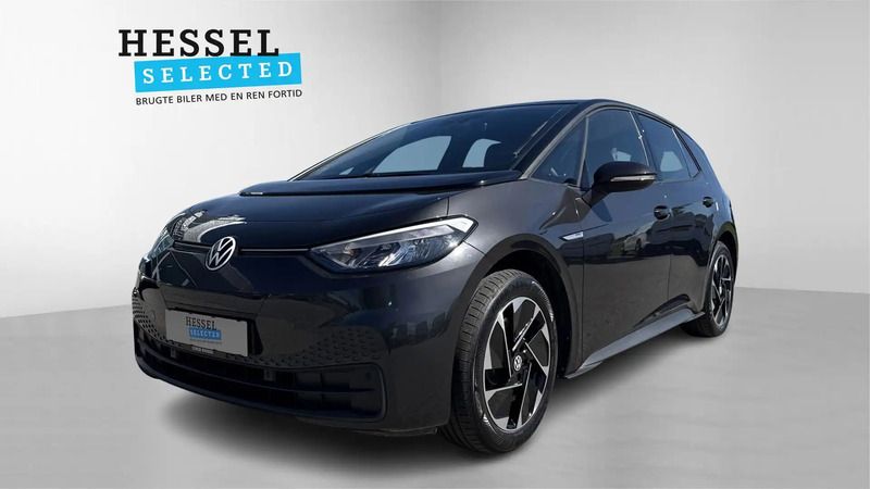 Sort Brugt 2023 VW ID.3 Pro Performance Hatchback | 209.900 kr. (Fair pris) - Billede 1/4