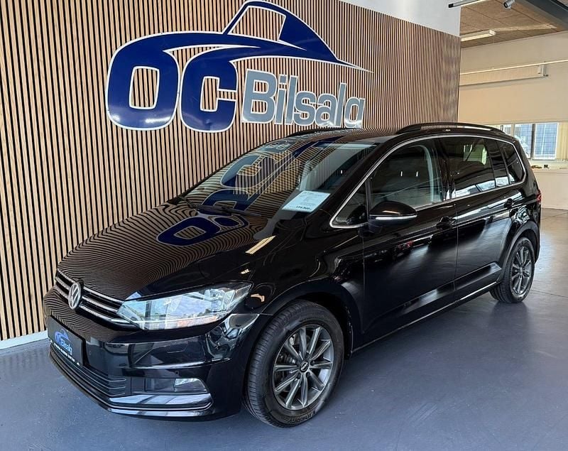 Sort Brugt 2018 VW Touran Comfortline MPV | 189.900 kr. (Fair pris) - Billede 1/4