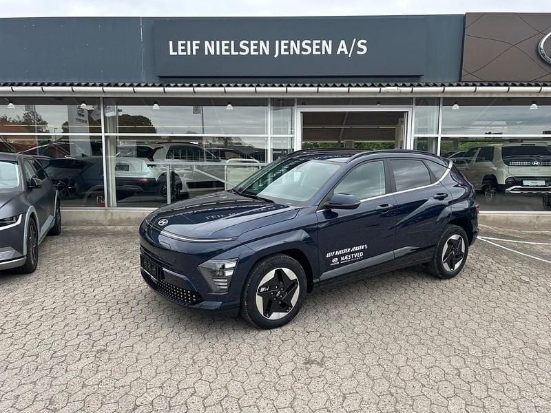Mørkblåmetal Brugt 2024 Hyundai Kona GO! SUV | 259.900 kr. (Fair pris) - Billede 1/4