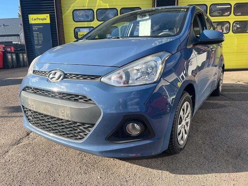 Brugt Hyundai i10 GO! 66 HK (48 kW) 2016 Blå Hatchback