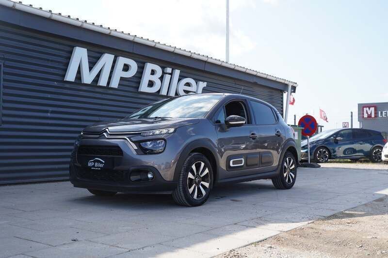 Koksmetal Brugt 2023 Citroën C3 PureTech Hatchback | 119.900 kr. (Fair pris) - Billede 1/4
