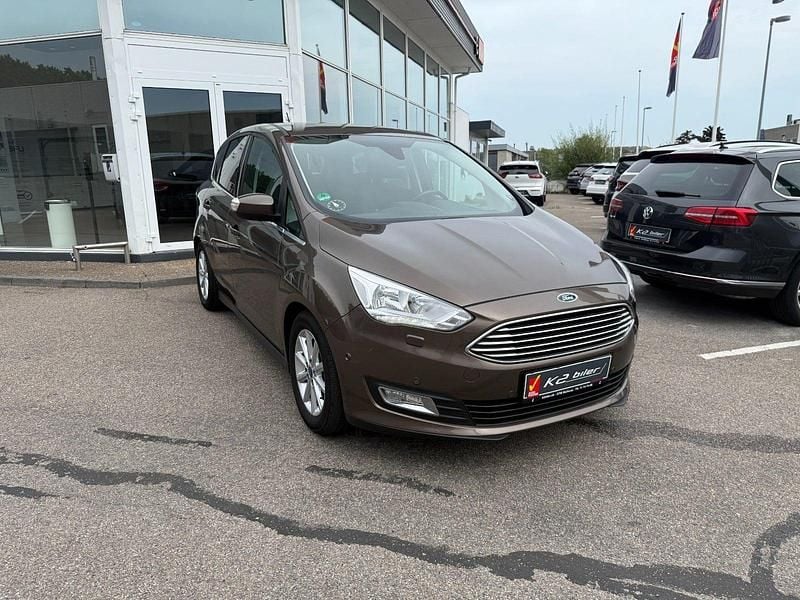 Brunmetal Brugt 2017 Ford C-MAX Titanium MPV | 149.800 kr. (Fair pris) - Billede 1/4