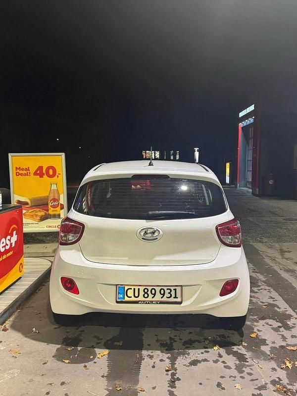 Brugt Hyundai i10 87 HK (63 kW) 2014 Hvid Hatchback