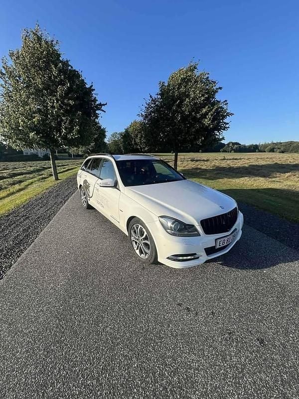 Hvid Brugt 2013 Mercedes C220 Stationcar | 99.900 kr. (Fair pris) - Billede 1/4