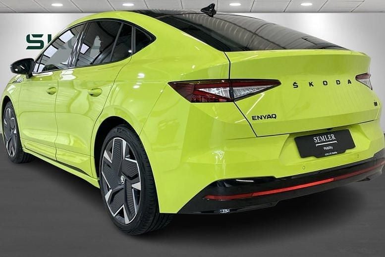 Brugt Skoda Enyaq iV RS 219 kW (299 HK) 2023 Grøn SUV