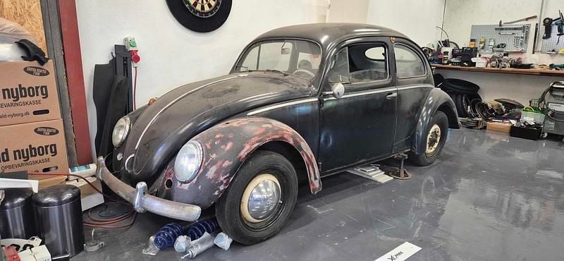 Sort Brugt 1957 VW Beetle | 67.950 kr. - Billede 1/4