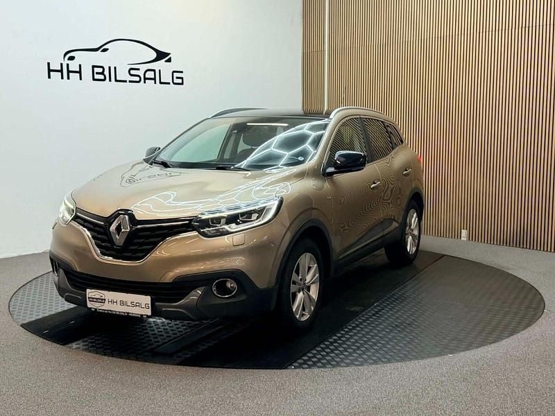 Champagnemetal Brugt 2018 Renault Kadjar Bose Edition SUV | 119.700 kr. (Fair pris) - Billede 1/4
