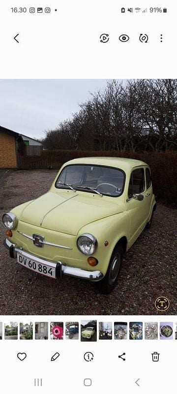 Brugt 1972 Fiat 600 | 65.000 kr. - Billede 1/1