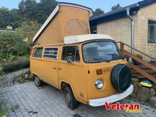 Solgt VW T2 Westfalia camper bus, brugt 1976, km 0 i Hovedstaden