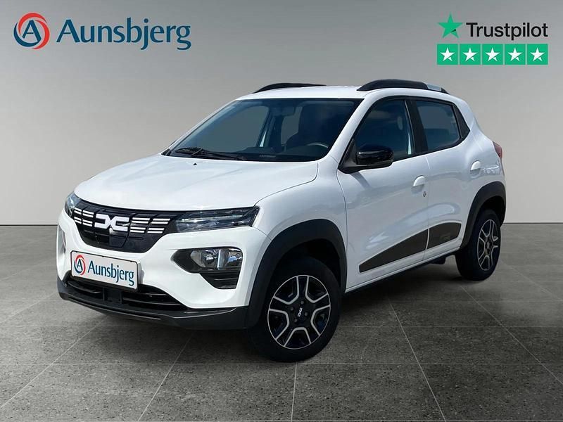 Hvid Brugt 2023 Dacia Spring Essentiel Hatchback | 79.500 kr. (God pris) - Billede 1/4