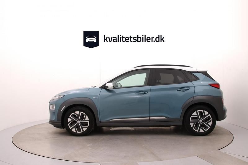 Brugt Hyundai Kona Premium 150 kW (204 HK) 2020 Lysblå SUV