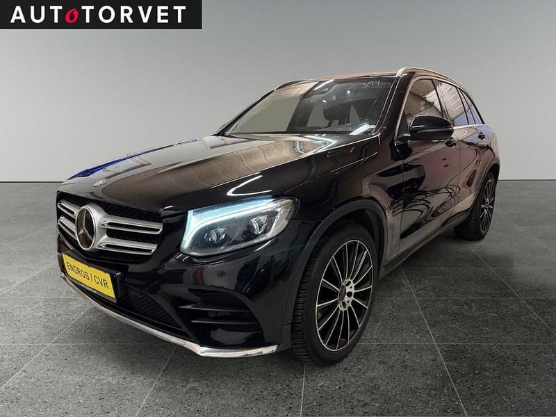 Sort Brugt 2016 Mercedes GLC220 AMG line Van | 169.700 kr. - Billede 1/4