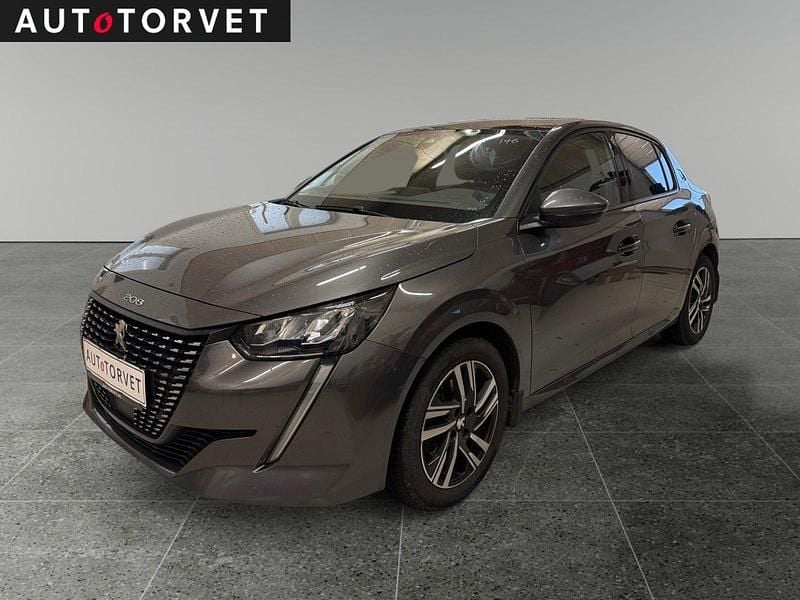 Gråmetal Brugt 2020 Peugeot 208 Allure Sky Hatchback | 109.700 kr. (Fair pris) - Billede 1/4