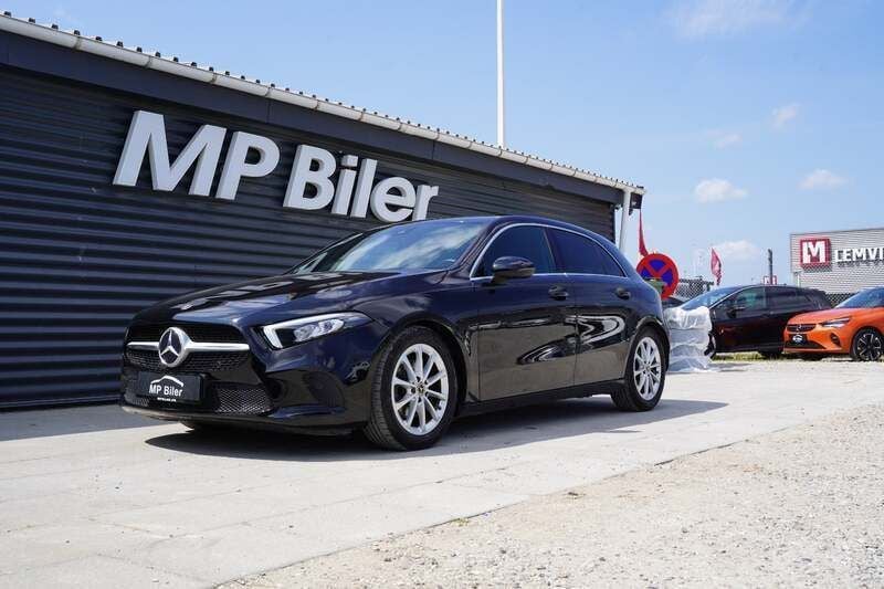 Sortmetal Brugt 2020 Mercedes A200 Advantage Hatchback | 229.900 kr. (God pris) - Billede 1/4