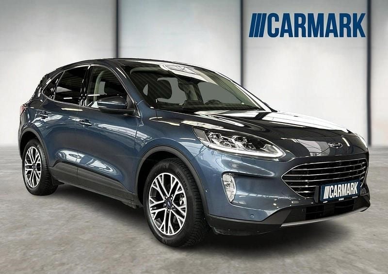 Blåmetal Brugt 2020 Ford Kuga Titanium X SUV | 169.900 kr. (Fair pris) - Billede 1/4