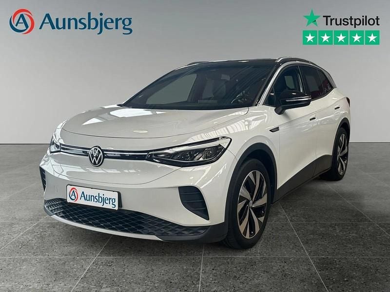 Hvid metal Brugt 2021 VW ID.4 Pro Performance SUV | 204.500 kr. (God pris) - Billede 1/4