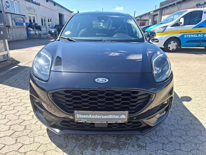 Sort Brugt 2021 Ford Puma ST-Line | 119.900 kr. - Billede 1/4